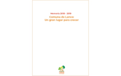 Memoria 2018 – 2019 Comuna de Lanco