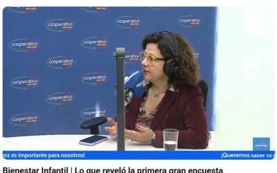 Radio Cooperativa destaca opinión de Paulina Araneda sobre inédita encuesta de bienestar infantil