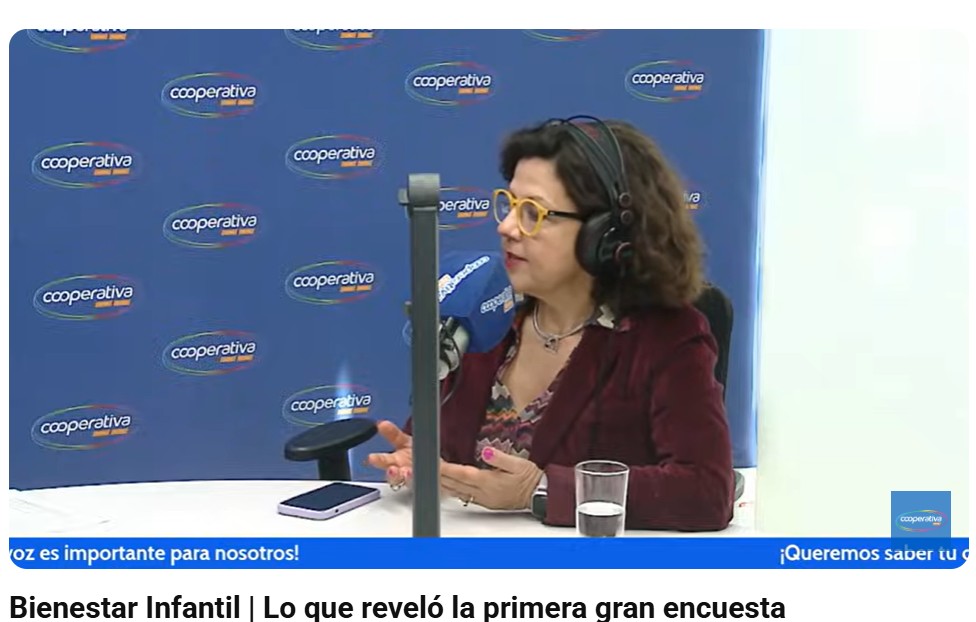 Radio Cooperativa destaca opinión de Paulina Araneda sobre inédita encuesta de bienestar infantil