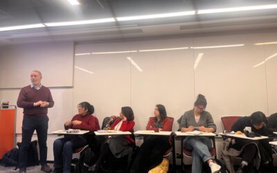 Grupo Educativo recibe a Ulises Jaque para conocer el avance del SLEP Los Parques