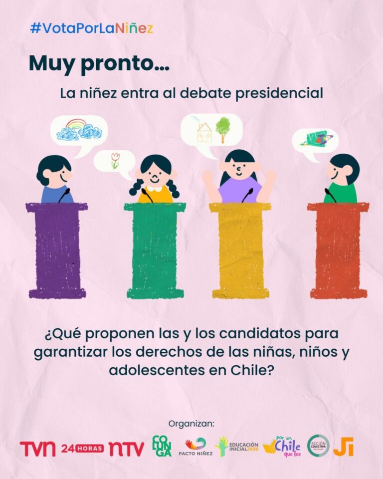 TVN estrena “Vota por la Niñez”: un espacio inédito para poner a la infancia en el centro del debate presidencial